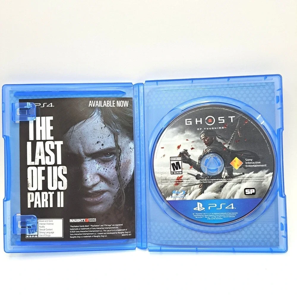 Ghost‎ Of Tsushima PlayStation 4 PS4 Action Adventure Video Game Complete